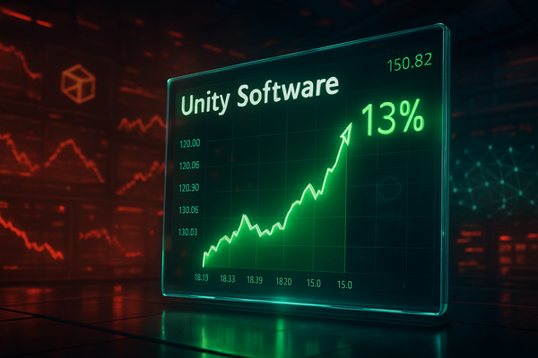 Unity Software Defies Market Gloom with 13% Surge on Preliminary Q1 Blowout