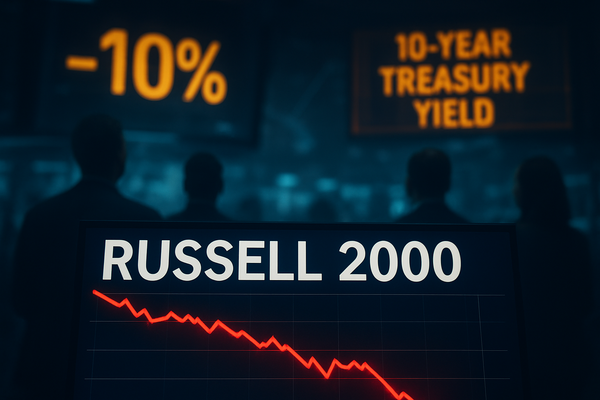 Small Caps Under Siege: Russell 2000 Enters Correction as Yields Surge