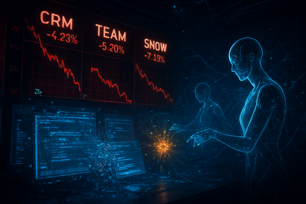 The SaaSpocalypse: AI Agents Trigger a Massive Repricing in B2B Software