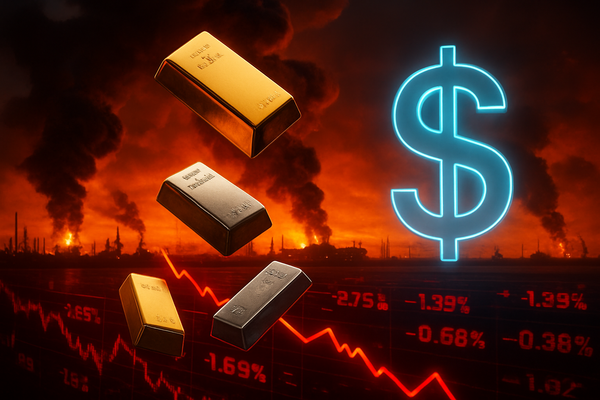 The Geopolitical Paradox: Why Gold and Silver are Crashing as the Middle East Ignites