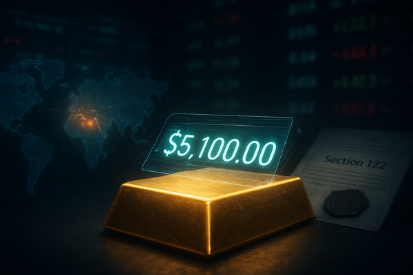 Gold Shatters $5,100 Ceiling as "Section 122" Tariffs and Middle East Escalation Ignite Global Safe-Haven Frenzy