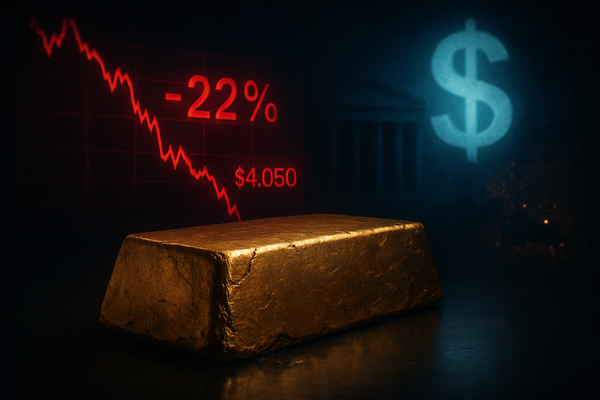 Gold’s Glister Fades: A Record 10-Day Slide Into Bear Territory as the "Safe-Haven Paradox" Takes Hold