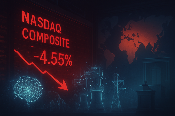 Nasdaq Enters Correction Territory Amid Iranian Conflict and Inflationary Warnings
