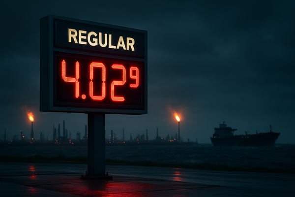 US Retail Gasoline Prices Surpass $4.00 Milestone Amid Middle East Conflict