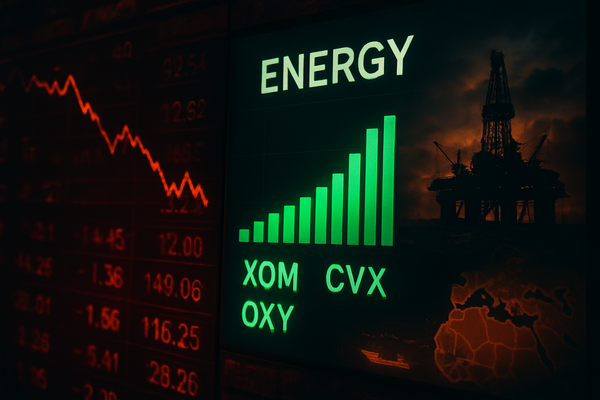 Energy Sector Defies Market Rout as Middle East Conflict Sends Oil Prices Soaring