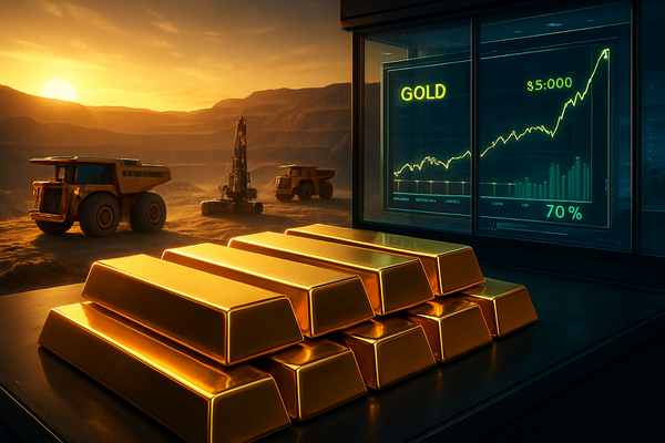 The Era of Super-Margins: Gold Miners Transform into Cash Machines as Bullion Stabilizes Above $5,000