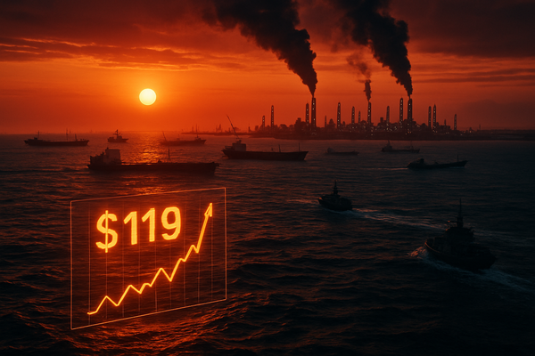 Global Energy Crisis: Brent Crude Shatters $119 as Middle East Conflict Paralyzes Supply Chains