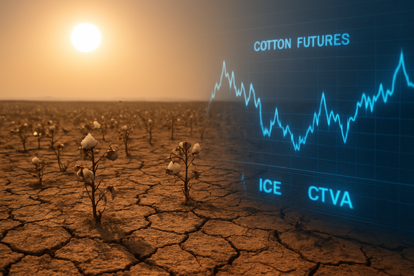 White Gold in Peril: 88% Drought Coverage Threatens US Cotton as Futures Market Braces for 2026 Supply Shock