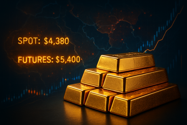 Gold shatters records as Middle East conflict ignites $5,400 futures rally