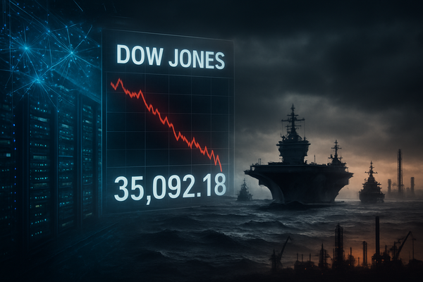 The Return of Macro Volatility: Trump’s Iran Warning Sends Dow into Tailspin as AI Enthusiasm Fades