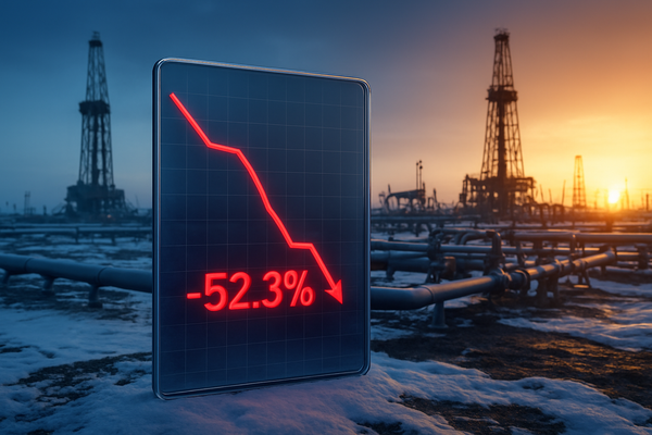 The Great Thaw: U.S. Natural Gas Prices Plunge 52.3% in Historic February Collapse