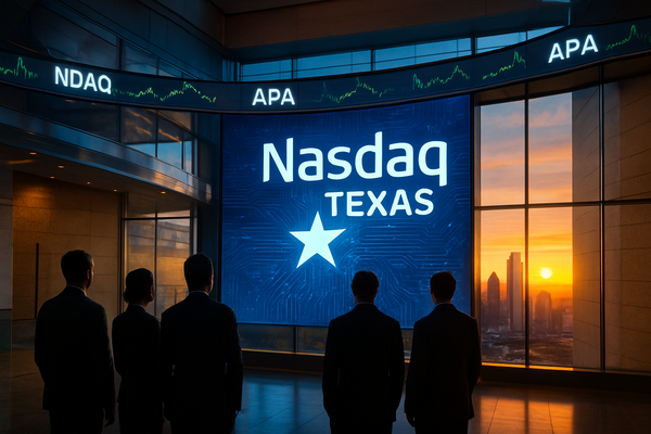 The Rise of 'Y’all Street': Nasdaq Texas Launches with APA Corporation Leading the Charge in Market Regionalization