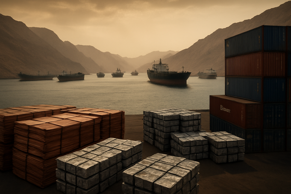 The Great Metal Chokehold: Strait of Hormuz Closure Paralyzes Global Copper and Aluminum Supplies