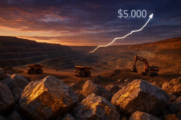 The GDXJ Revolution: Junior Gold Miners Defy Gravity with 203% Surge as Gold Pierces $5,000