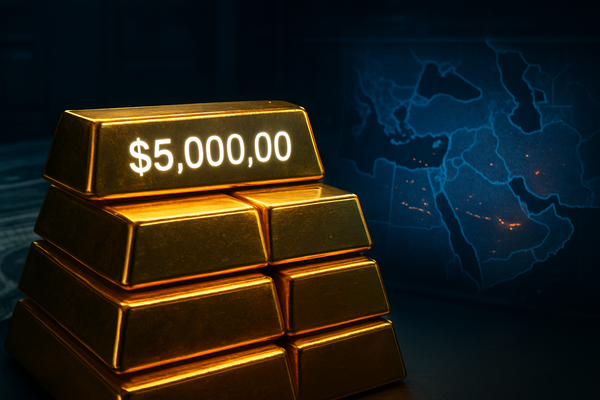 The $5,000 Ounce: Gold Eclipses US Treasuries Amid Geopolitical Siege