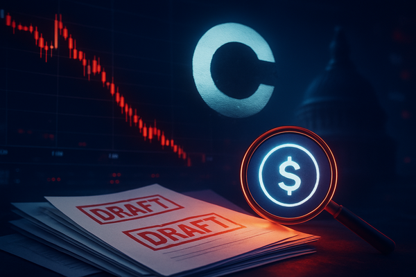 Coinbase Shares Slide 10% Amid Regulatory 'CLARITY' Leak and Market Shifts