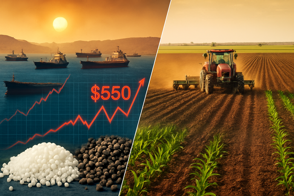 Global Food Security at Risk as Strait of Hormuz Blockade Chokes World Fertilizer Supply