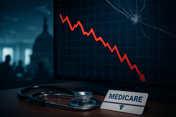 UnitedHealth Plunge: Market Reeling as First Revenue Contraction in 30 Years Meets Trump's Medicare Squeeze