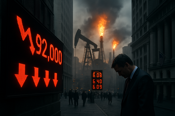 Stagflation Fears Grip Wall Street as Jobs Slump and Energy Prices Surge