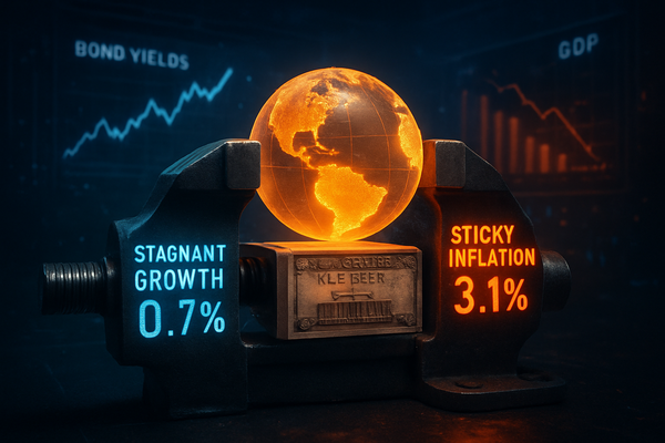 The Stagflation Vise: Bond Markets Reel as Growth Stalls and Inflation Proves 'Sticky'