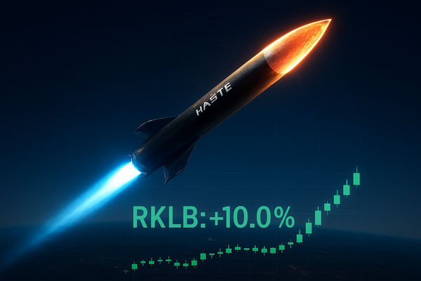 Rocket Lab Surges 10% as $190M Hypersonic Deal and Index Inclusion Defy Market Volatility