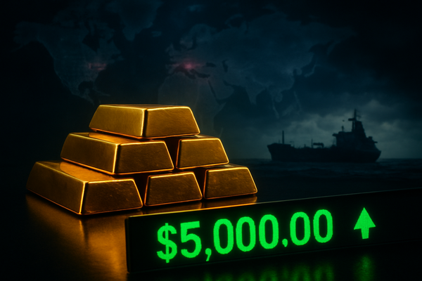 Gold Shatters $5,000 Milestone: Geopolitical Storm and Inflation Fears Drive Historic Surge