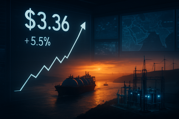 Global Energy Shock: Henry Hub Natural Gas Jumps 5.5% as Middle East Conflict Disrupts Vital Supply Chains