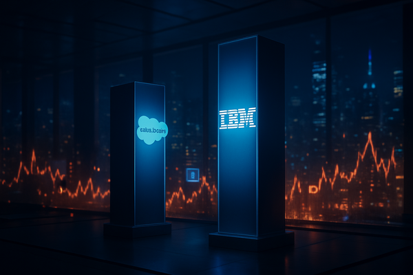 Blue-Chip Resilience: Salesforce and IBM Outpace High-Growth Rivals as Market Pivot Prioritizes Profitability