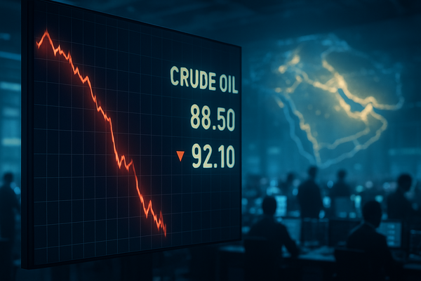 Oil Prices Crater as Diplomatic Breakthrough in Middle East Defangs 'Hormuz Shock'
