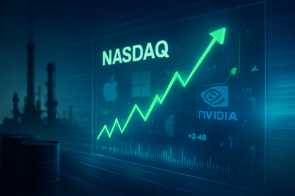 Tech Titans Lead Tuesday Resurgence as Easing Energy Costs Counter Rate Anxiety