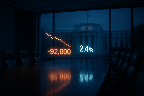 Silence in D.C., Noise on Wall Street: Data Takes Center Stage as Fed Enters Pre-Meeting Blackout