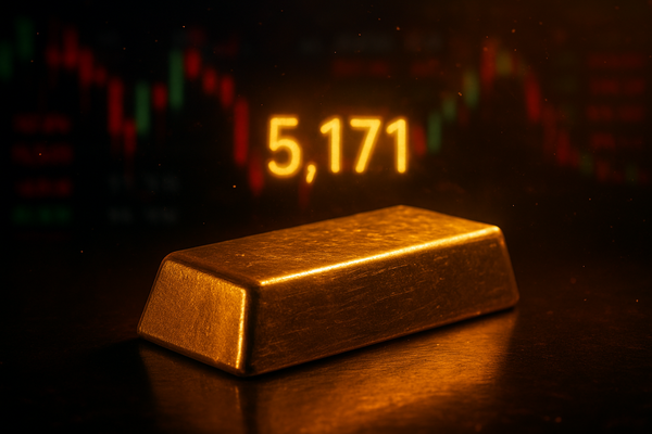 The $5,000 Barrier Shattered: Gold Hits Historic $5,171 as 'Great Convergence' Destabilizes Global Markets