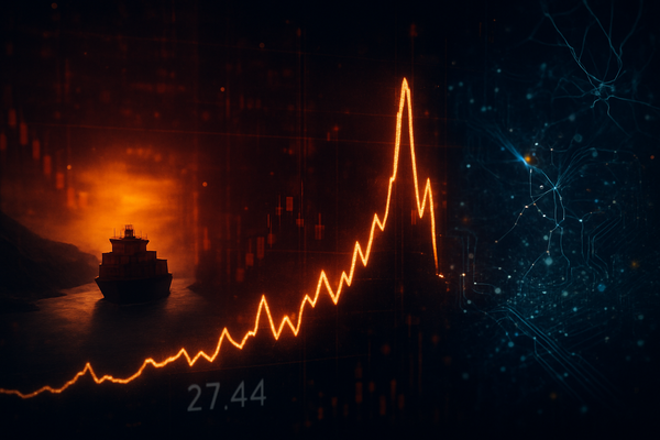 Wall Street’s ‘Fear Gauge’ Hits 27.44 as AI Skepticism and Middle East Conflict Ignite Market Volatility
