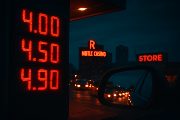 Energy Shock Rattles Markets: MGM and Dollar Tree Tumble as Rising Gas Prices Squeeze Consumers