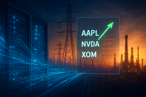 Energy and Tech Stand Firm as "AI-Energy Nexus" Defies Broader Market Retreat