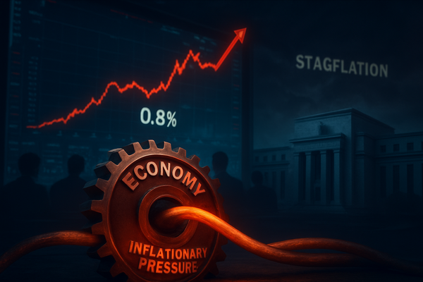 PPI Shock: January Wholesale Inflation Spikes 0.8%, Igniting Stagflation Alarms and Derailing Fed Rate Cut Hopes