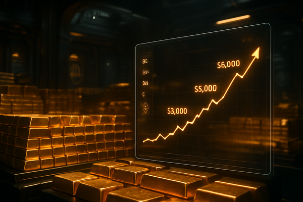 The New Golden Floor: How Central Bank 'Base Load' Demand is Re-Rating Gold to $6,000