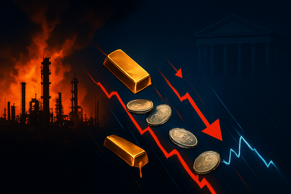 The Geopolitical Paradox: Why Gold and Silver are Crashing Amid Middle East War