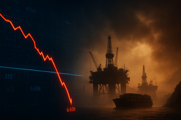 Technical Breakdown: S&P 500 Sinks Below 200-Day Average as Geopolitical Storm Clouds Overwhelm AI Euphoria