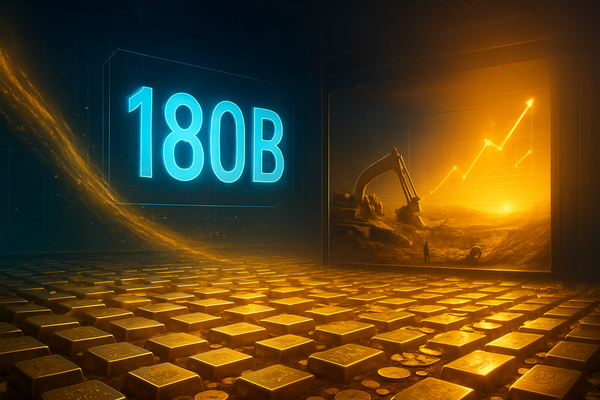 The Great Re-Gilding: GLD Surpasses $180 Billion AUM as Junior Miners Deliver Triple-Digit Returns