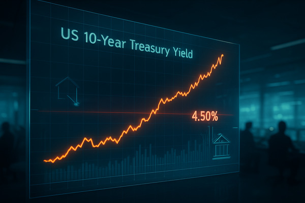 The 4.5% Precipice: Analyzing the 10-Year Treasury Breakout and Its Market Consequences