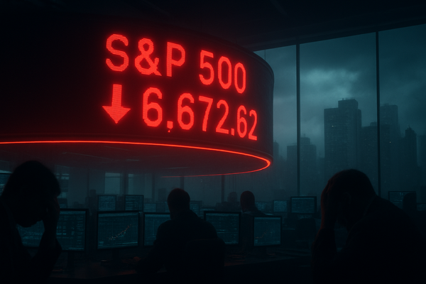 S&P 500 Hits 2026 Low: Index Slides 1.5% as Staples and Real Estate Lead Broad Sell-Off