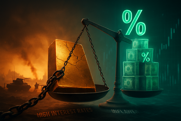 Gold Erases 2026 Gains as War-Flation Paradox Takes Hold