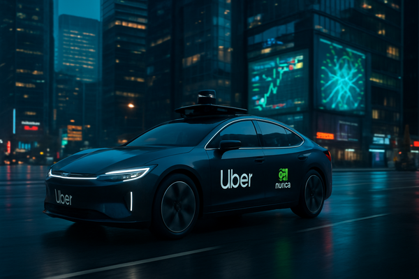 Uber Shares Surge on Landmark 28-City Robotaxi Deal with Nvidia