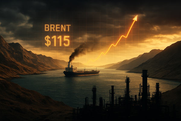 Oil Prices Surge Past $115 Amid Strait of Hormuz Closure: Global Energy Markets Braced for 'Regime Change' in Volatility