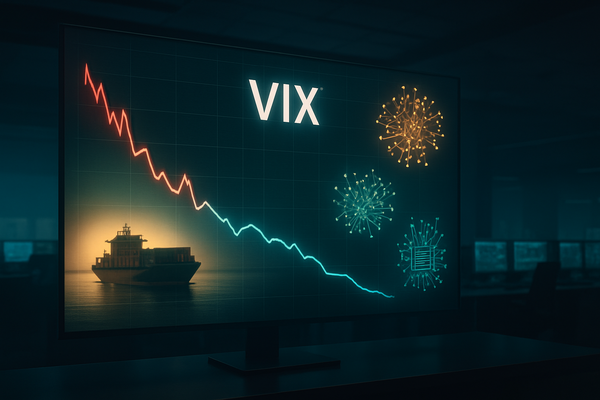 VIX Retreats to 23.87: Market Finds Stability Amid Geopolitical De-escalation and AI Optimism