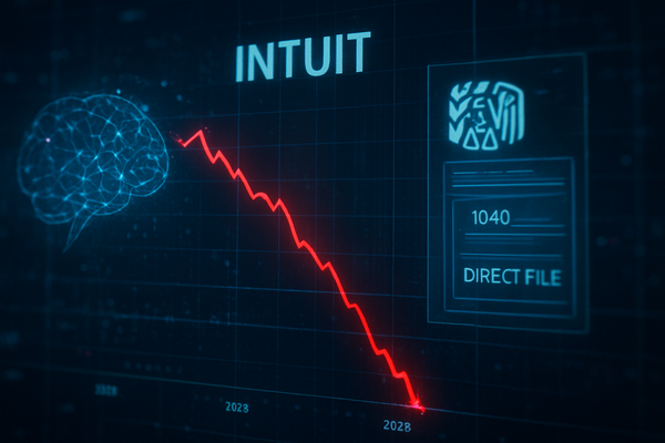Intuit Erases Four Years of Gains as AI Disruptors and Regulatory Shifts Drive Stock to Technical Lows