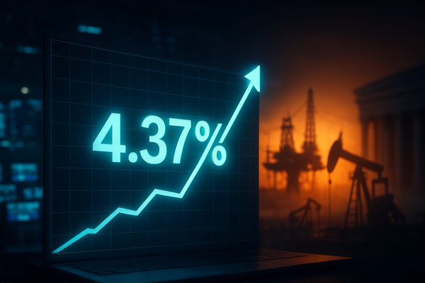 Yields Ascendant: 10-Year Treasury Tests 4.37% as Inflationary Ghosts and Energy Costs Haunt Markets