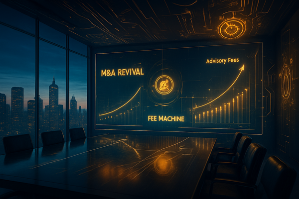 Wall Street’s ‘Fee Machine’ Revs Up: M&A Revival Takes Center Stage as Big Bank Earnings Loom