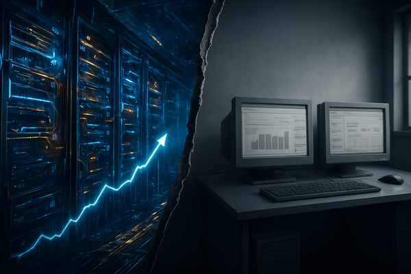 The Great Decoupling: How the AI Hardware Boom Left Legacy Software in the Dust